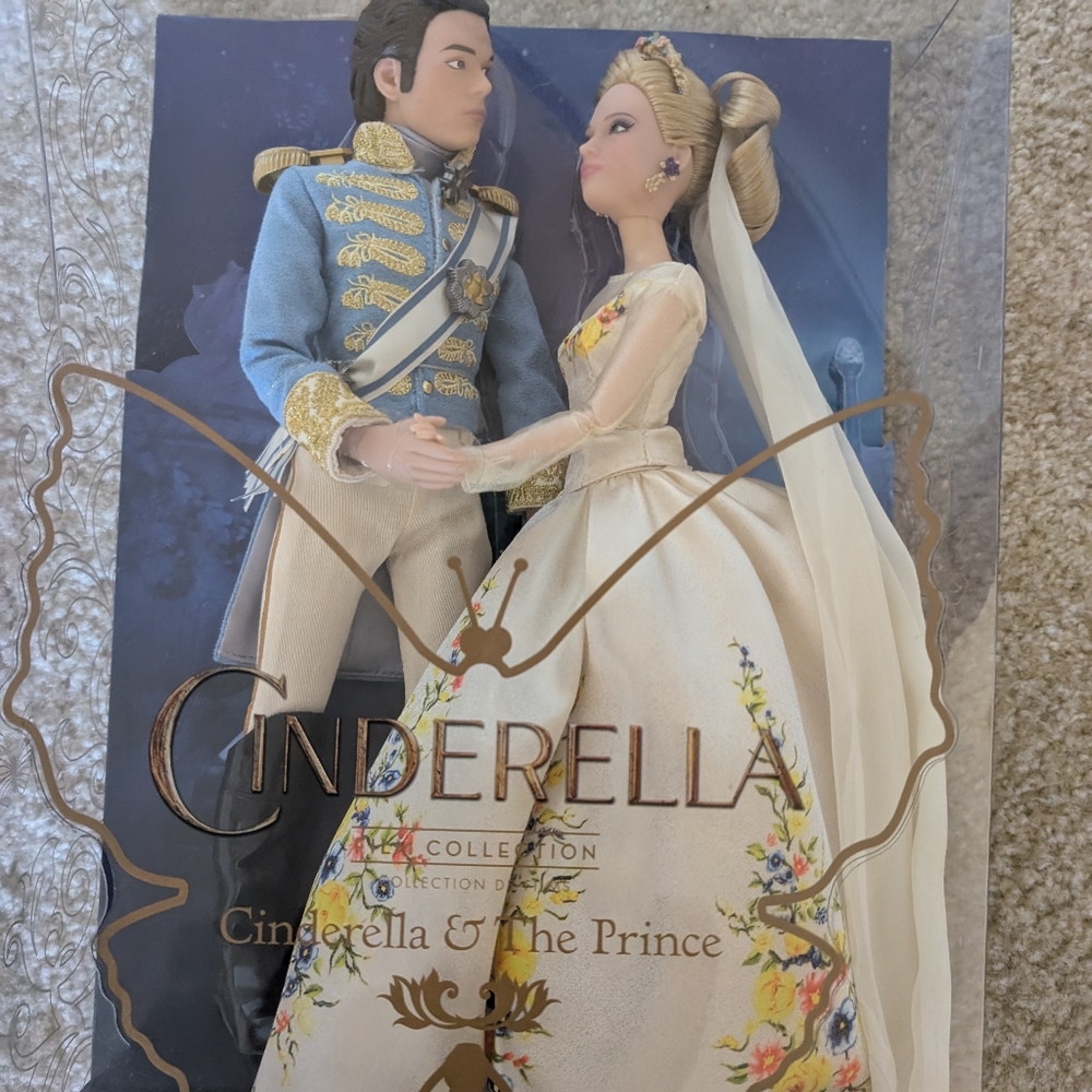 Cinderella and The Prince Film Collection Barbies
